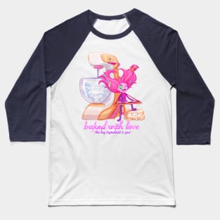 Baked with love, the Candy Queen Baseball T-Shirt